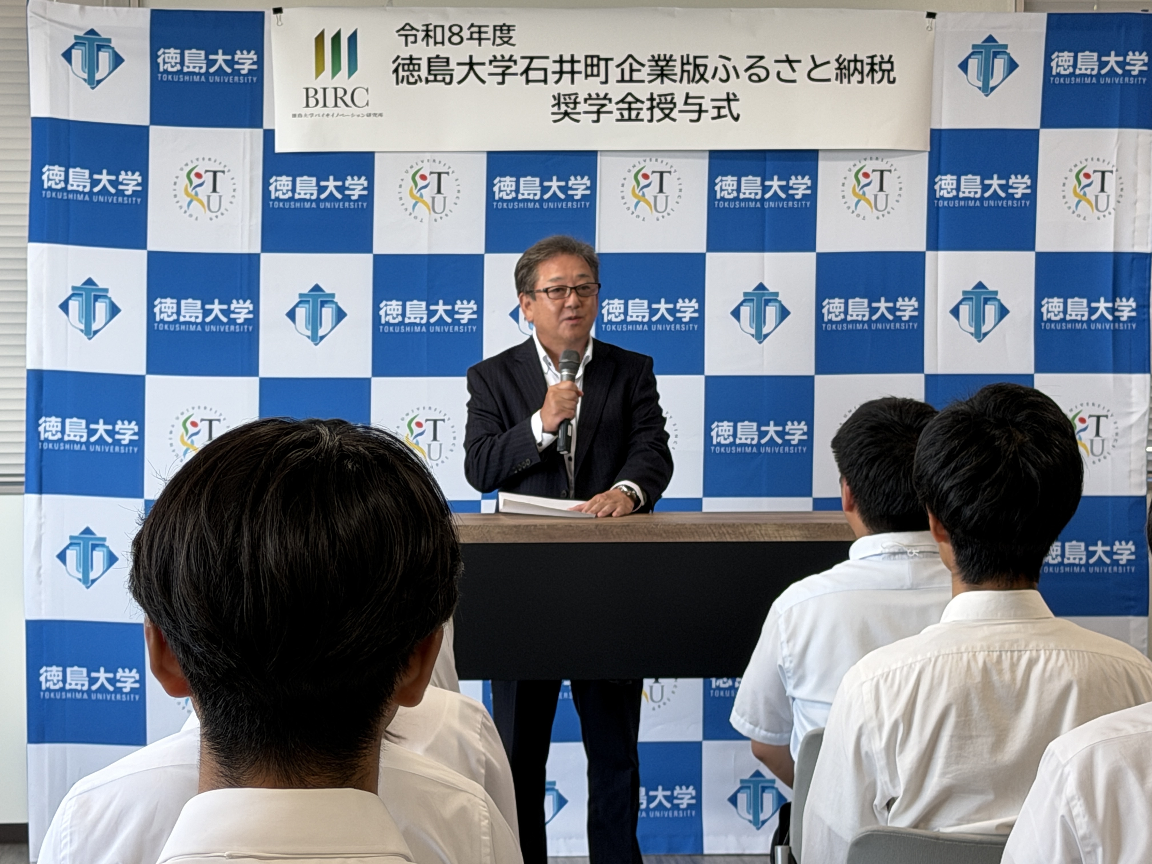 来賓挨拶 化研テクノ株式会社 宮内智夫取締役営業部部長